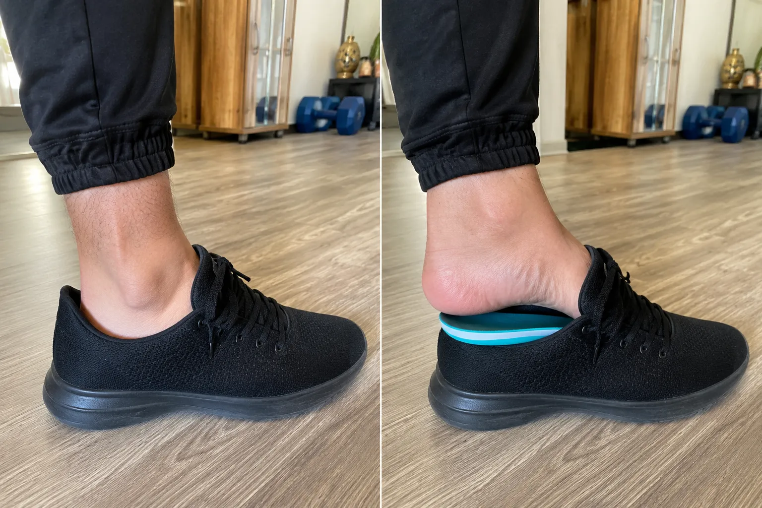 Before and After Feather Foot Before and After Feather Foot